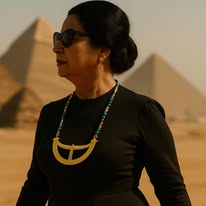 Handmade women accessories from stones and coopper