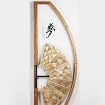 Sculptures & objects crafted with wood & rye straw