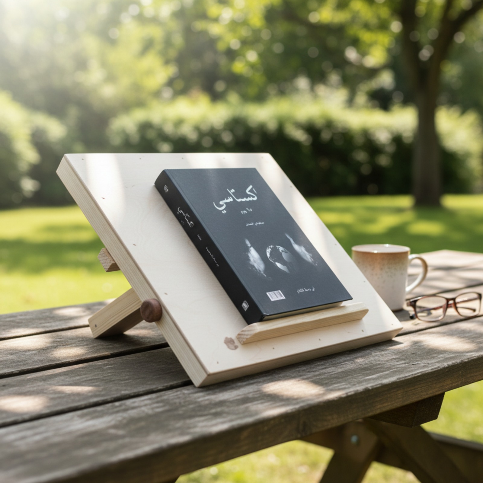 حامل الكتب الذكي 🌟