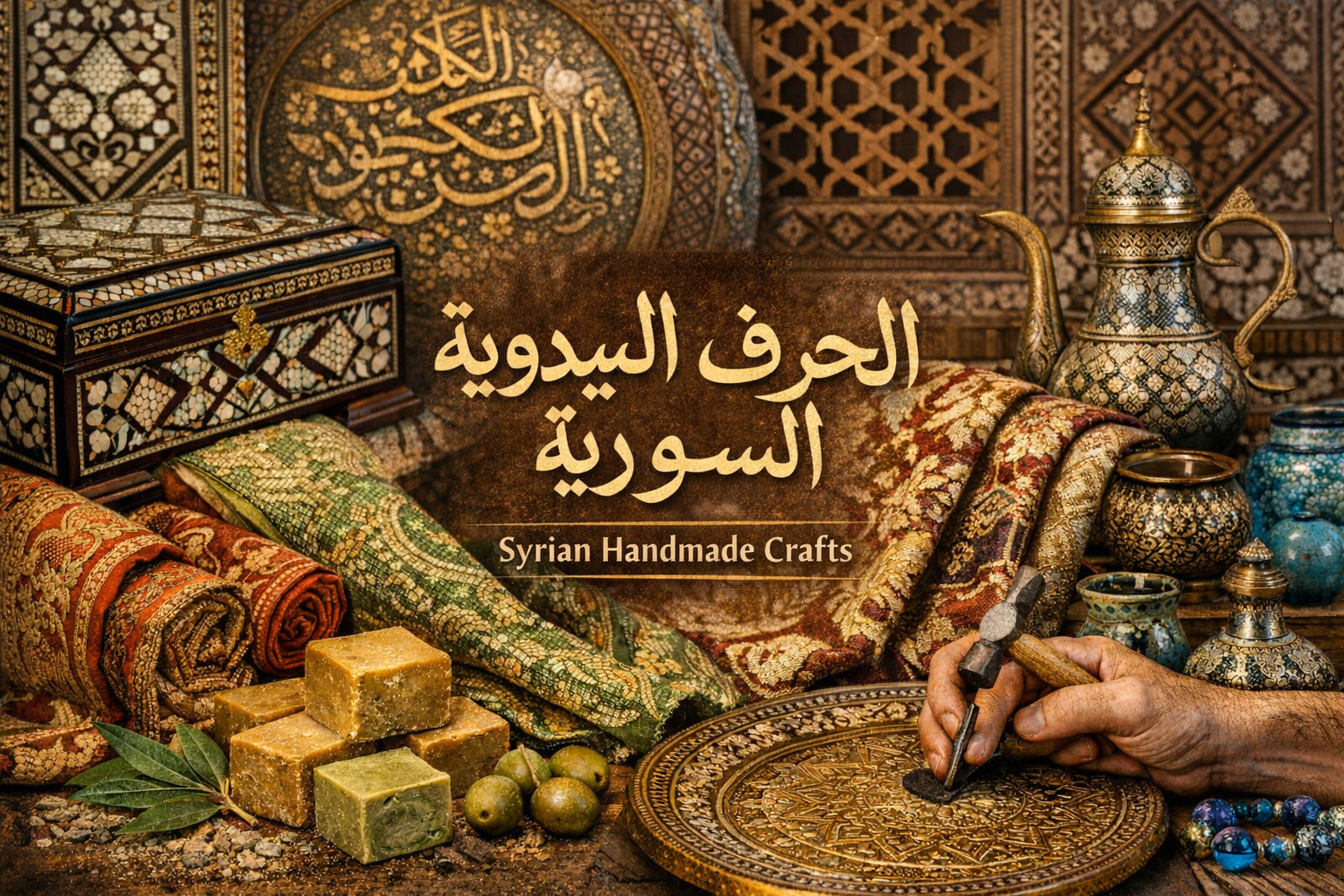 الحرف اليدوية السورية: تراث حيّ من التاريخ والهوية والفن